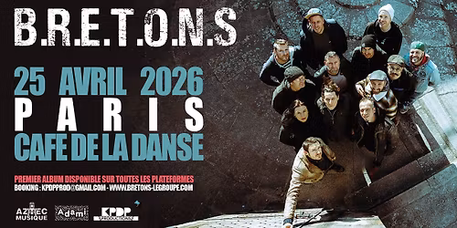 BRETONS | Paris (75) | Caf\u00e9 de la Danse