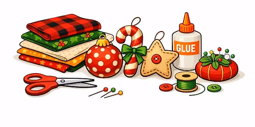 FREE Fabric Holiday Ornaments Class