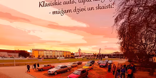 Klasiskie auto Jelgavas pils\u0113tas sv\u0113tkos