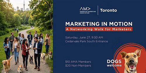 Marketing in Motion: A Networking Walk for Marketers