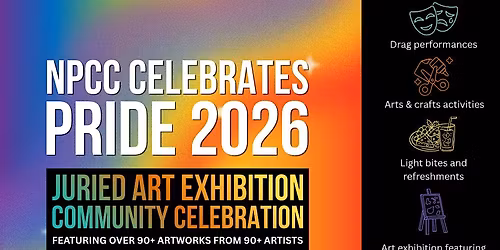 NPCC Celebrates Pride 2026 \u2013 90+ Artists, Drag Performances & Community Fun