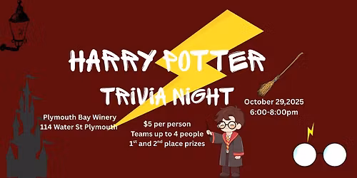Harry Potter Trivia Night!