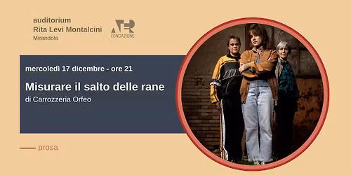 MISURARE IL SALTO DELLE RANE 17-12-2025 ORE 21