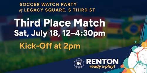Soccer Watch Party - Third Place Match