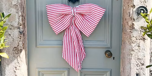 The Christmas Crafting Club: Sew Your Own Giant Decorative Bow