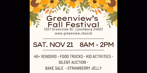 Greenview\u2019s Fall Festival 2026