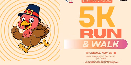 Thanksgiving Day 5K Run & Walk