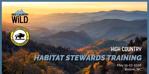 High Country Wildlife Habitat Steward Training Certification Program