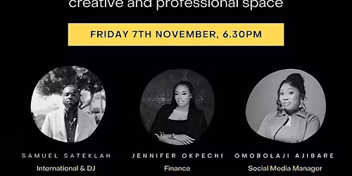 AFROSOCIAL Manchester I  Black Professionals Networking Evening