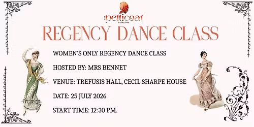 Women's Charity Regency Dance Class