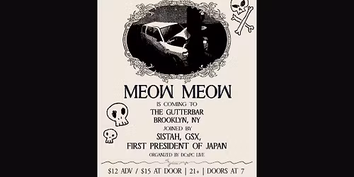DCxPC Live Presents: Meow Meow, Sistah, GSX and first president of japan