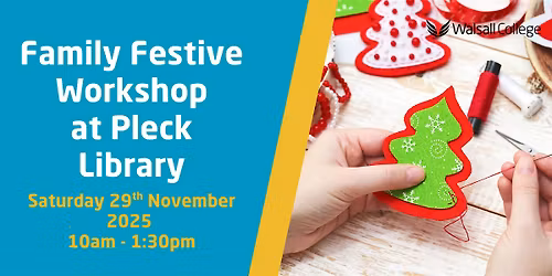 Family Festive Workshop at Pleck Library