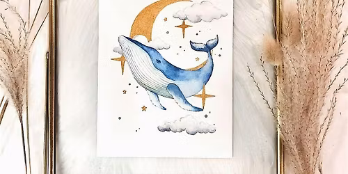 Adult Watercolour Workshop (Whale)