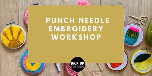 Punch Needle Embroidery Workshop