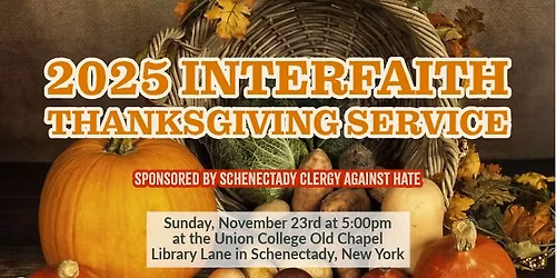 2025 Interfaith Thanksgiving Service