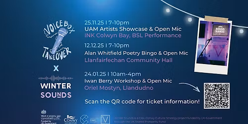 Voicebox Presents Iwan Berry Workshop & Performance