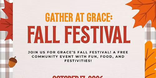 Gather at Grace: Fall Festival