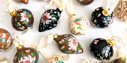 Workshop: Hand Painted Ceramic Ornaments