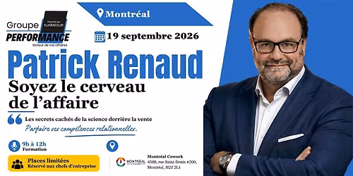 Formation avec Patrick Renaud