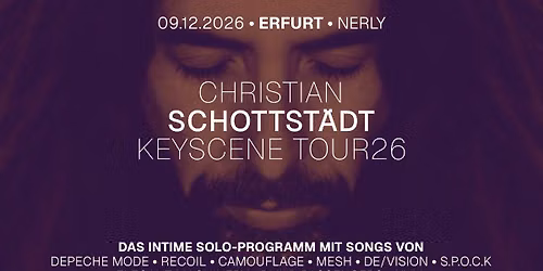 CHRISTIAN SCHOTTST\u00c4DT - ERFURT - KEYSCENE TOUR26