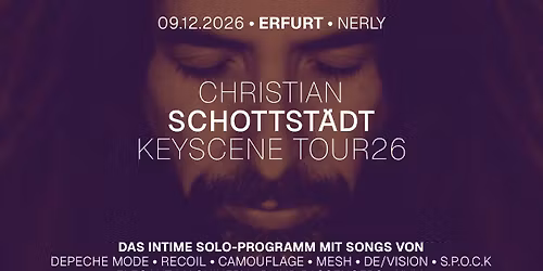 CHRISTIAN SCHOTTST\u00c4DT - ERFURT - KEYSCENE TOUR26