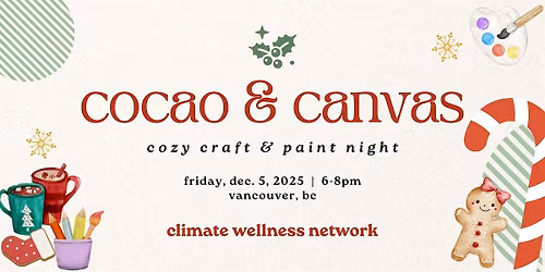 Cocoa & Canvas | Cozy Paint & Craft Night