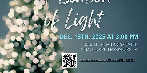Parkside Presents: A Season of Light