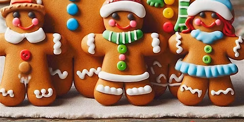 Dress Your Gingerbread Man \u2013 Royal Icing Cookie Class