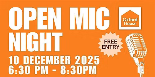 Open Mic Night at Oxford House