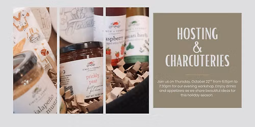 Boards, Bites, & Holiday Hosting Workshop