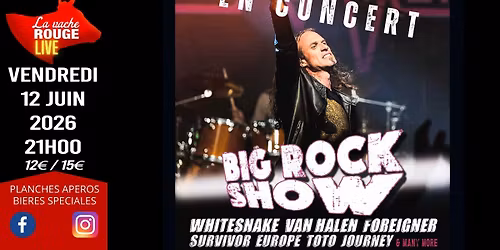 Heart Line - BIG ROCK SHOW (tribute Rock 80s) - La Vache Rouge LIVE