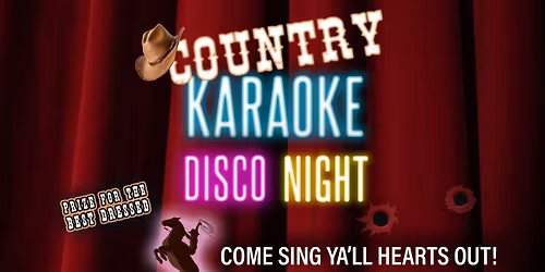 "Country" Karaoke \/ Disco Night