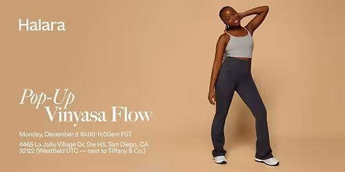 Halara Pop-Up Vinyasa Flow