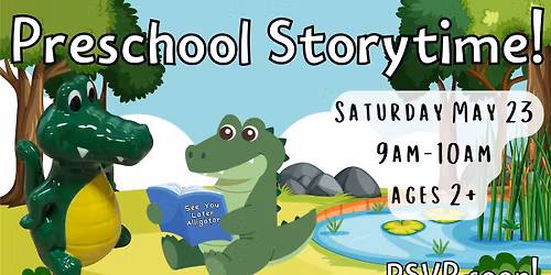 Preschool Storytime! May 2026