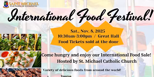 International Food Festival Sale!