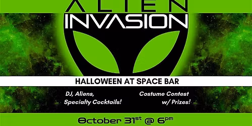 Alien Invasion - Halloween Party
