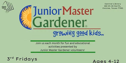 Central Library: Junior Master Gardener Series