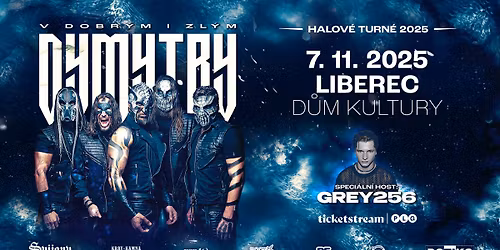 DYMYTRY - V dobr\u00fdm i zl\u00fdm tour 2025 - Liberec