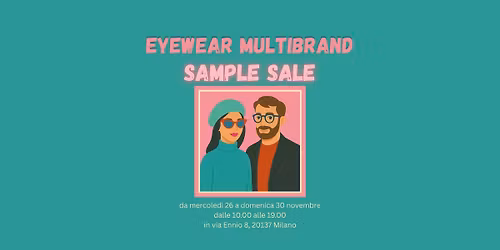 EYEWEAR MULTIBRAND SAMPLE SALE