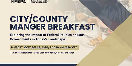 NFBPA City\/County Manager Breakfast