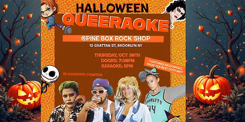 Halloween Queeraoke w\/Dyke Beer