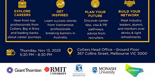 Pathways to Success - Vietnamese International Students Careers Night
