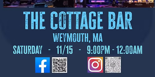 Back to The Cottage Bar in Weymouth! 