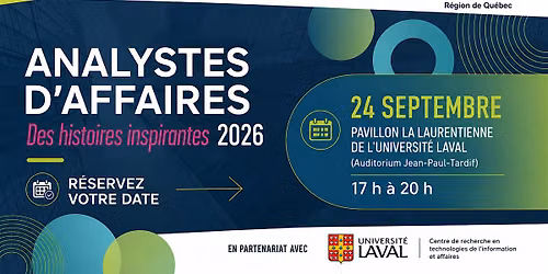 BA Talk 2026 \u2013 Analystes d\u2019affaires, des histoires inspirantes
