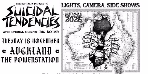 SUICIDAL TENDENCIES Tour 2025 - AUCKLAND