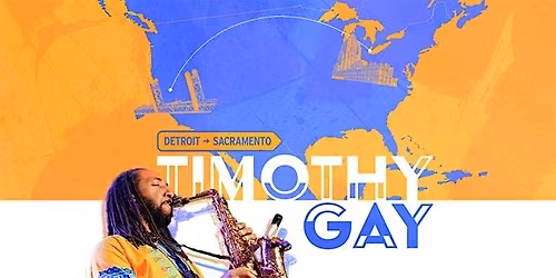 Timothy Gay 'Detroit to Sacramento'- Jazz Concert at the Center