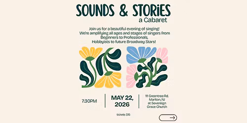 Sounds & Stories: A Cabaret