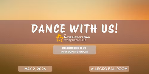May 2026 NextGen Dance!