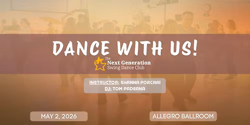 May 2026 NextGen Dance!