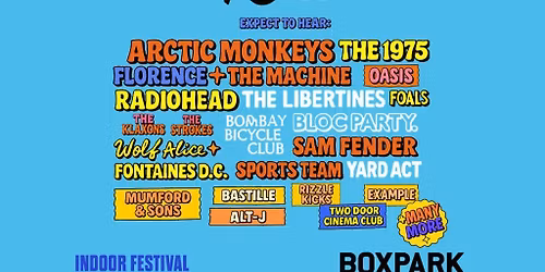 Allday Indie Indoor Festival - London